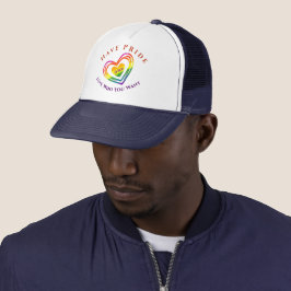 Gay LGBTQ haben eine monatliche Liebe, die Sie Gew Truckerkappe