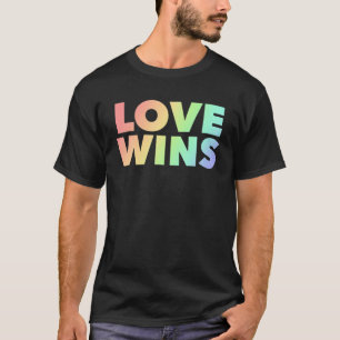 Gay LGBTQ Queer Stolz - Regenbogenflagge - Liebe g T-Shirt