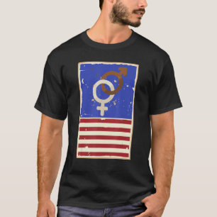 Gay Liebe Pride USA LGBTQ+ Niedliche Ästhetik T-Shirt