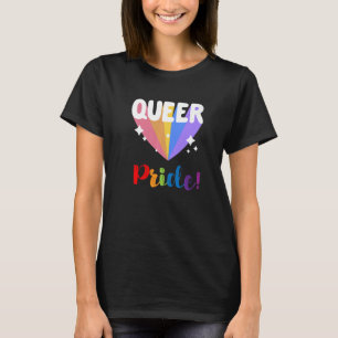 Gay Liebe Queer Stolz LGBTQ+ Niedliche Ästhetische T-Shirt