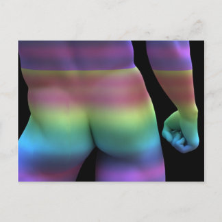 Gay Liebe Rainbow Postkarte