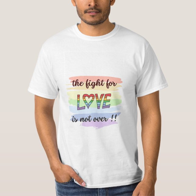GAY LOVE T SHIRT (Vorderseite)