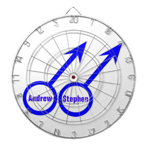 Gay Lovers Anpassbare Dartboard Dartscheibe