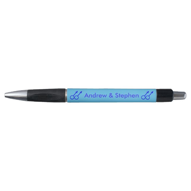 Gay Lovers Personalisiert Pen Kugelschreiber (Vorderseite)