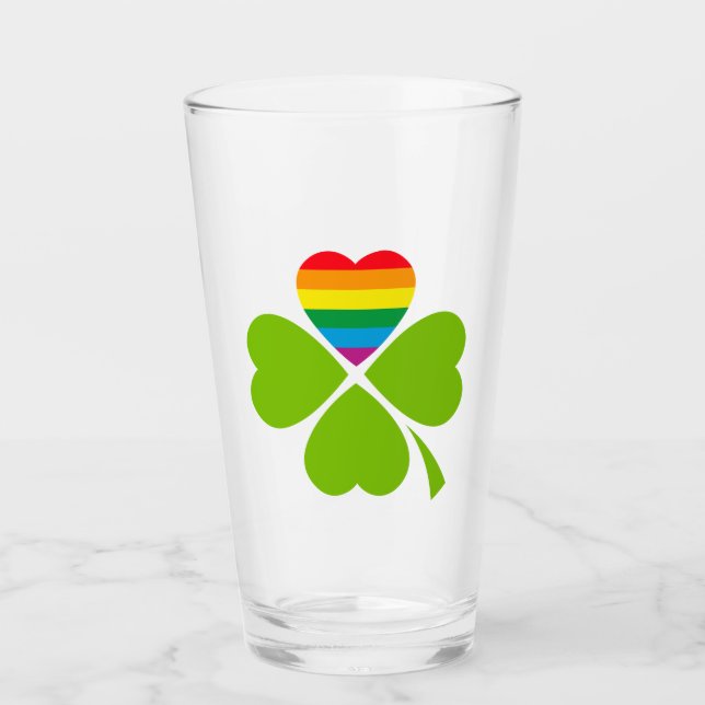 Gay-Lucky-Klee Glas (Vorderseite)