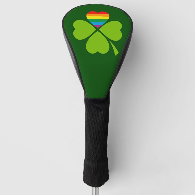 Gay-Lucky-Klee Golf Headcover (Vorderseite)