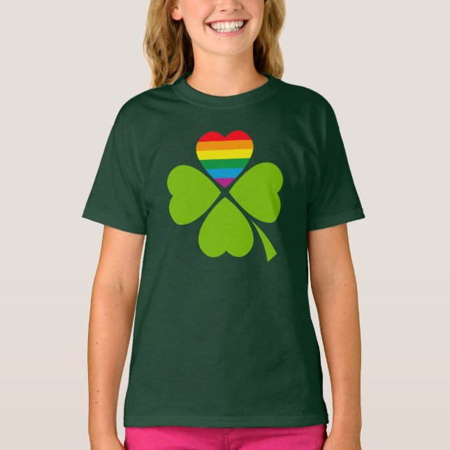Gay-Lucky-Klee T-Shirt (Vorderseite)