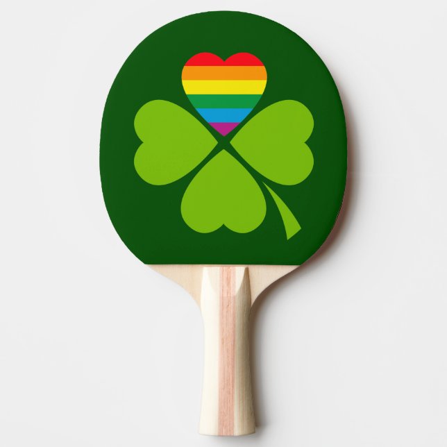 Gay-Lucky-Klee Tischtennis Schläger (Vorderseite)