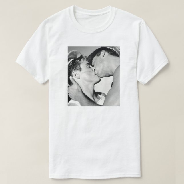 GAY MALE KISS T-Shirt (Design vorne)