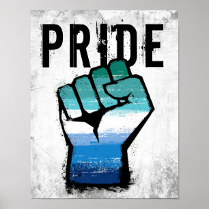 Gay Male Pride Faust Poster