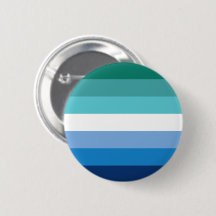 Gay Male Pride Flag (Azurblau)