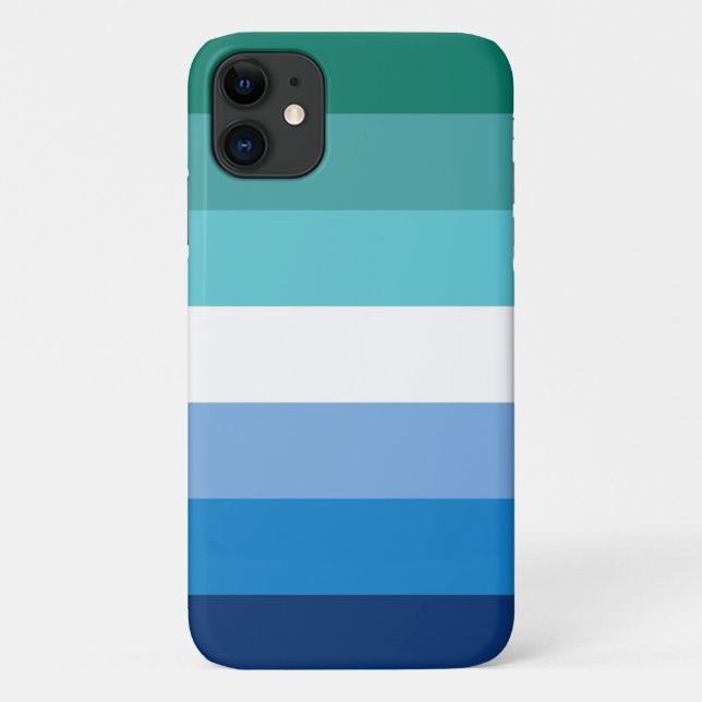 Gay Male Pride Flag Case-Mate iPhone Hülle (Rückseite)
