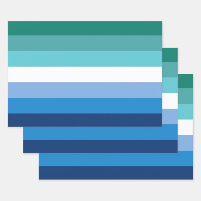 Gay Male Pride Flag Geschenkpapier Set (Set)