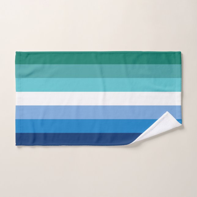 Gay Male Pride Flag Handtuch (Handtuch)