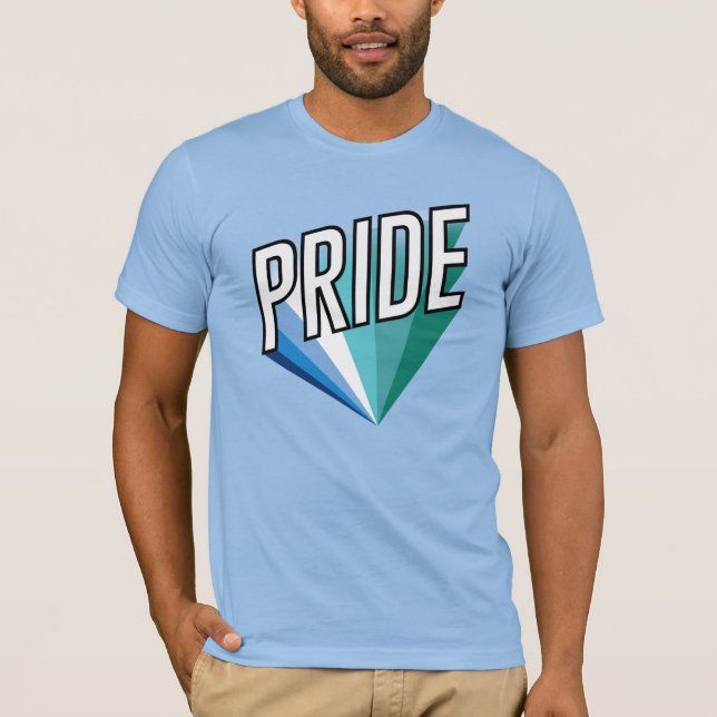 Gay Male Pride T-Shirt (Vorderseite)