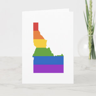 Gay Map of USA  Staat von Idaho Karte