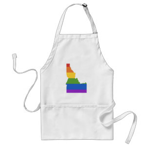 Gay Map of USA  Staat von Idaho Schürze