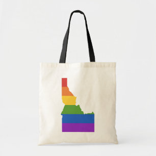 Gay Map of USA Staat von Idaho Tragetasche