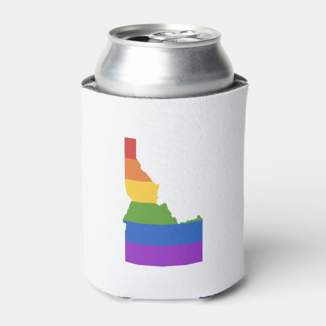 Gay Map USA | Staat Idaho Dosenkühler (Kanne Vorderseite)