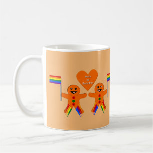 Gay Men Christmas Gingerbread Kaffeetasse
