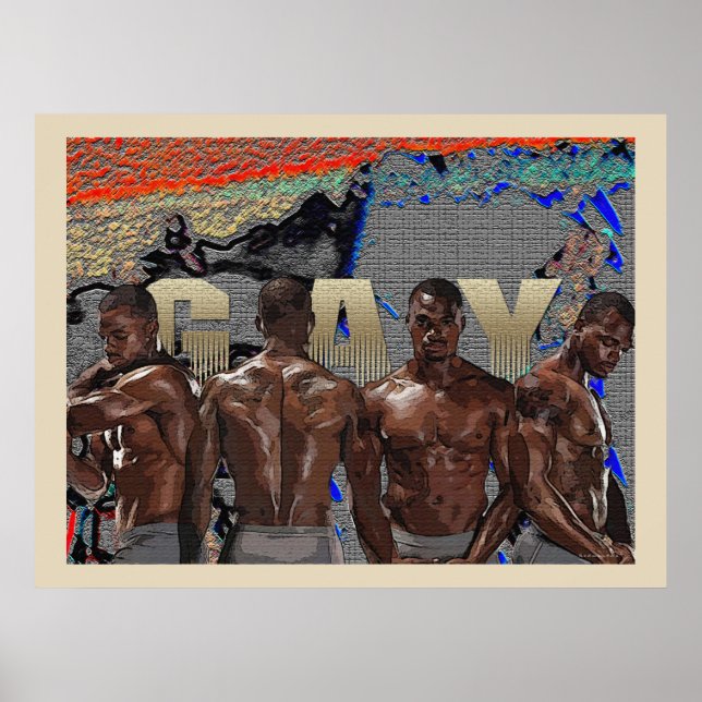 Gay Men Poster (Vorne)