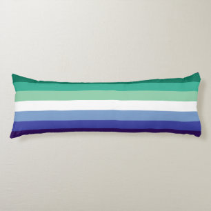 Gay Men Stolz, gestreift Print, LGBTQ PRIDE Seitenschläferkissen