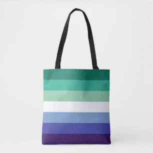 Gay Men Stolz, gestreift Print, LGBTQ PRIDE Tasche
