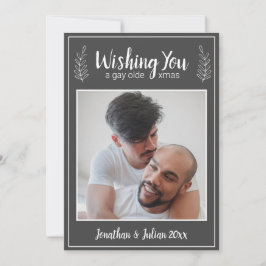 Gay Olde Christmas LGBTQ Chalkboard Weihnachten