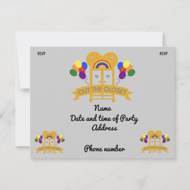 Gay Party: 11. Oktober (Rückseite)