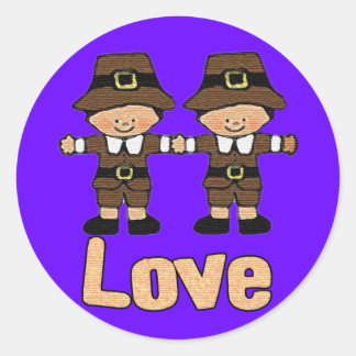 Gay Pilgrims Stickers
