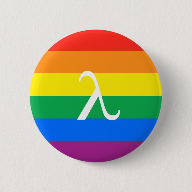 Gay Pride-Aktivismus Button (Vorderseite)