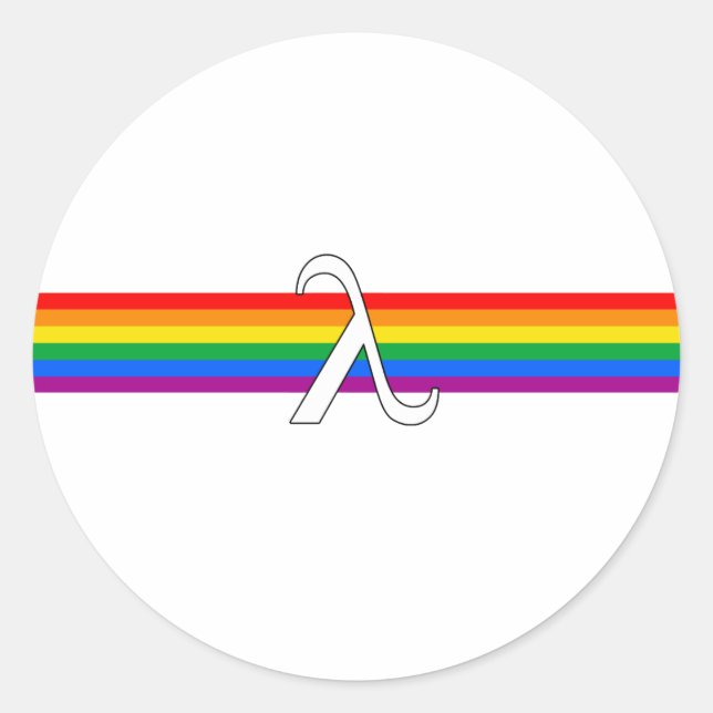 Gay Pride-Aktivismus Runder Aufkleber (Vorderseite)