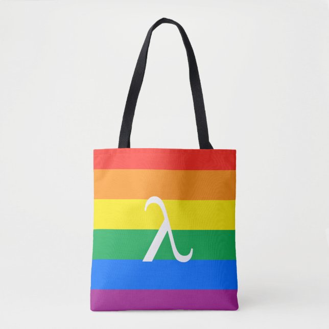 Gay Pride-Aktivismus Tasche (Vorderseite)