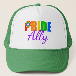 Gay Pride Ally Rainbow Truckerkappe