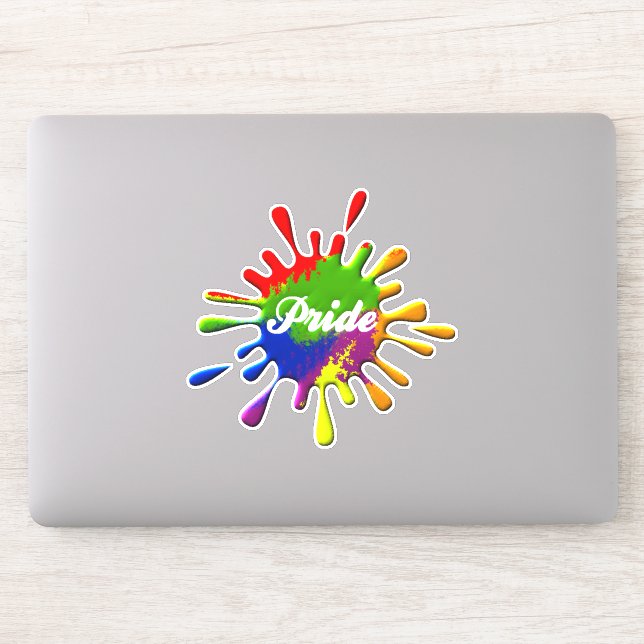 Gay Pride Aufkleber (Computer)