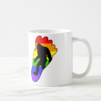 Gay Pride-Bigfoot-Tasse Kaffeetasse
