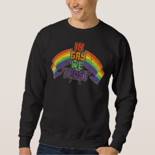 Gay Pride Bisexuelle Jungen Männer schwul wir vert Sweatshirt