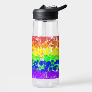 Gay-Pride-Bokeh-Flagge Trinkflasche