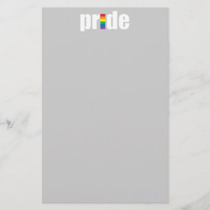 Gay Pride-Briefpapier Briefpapier