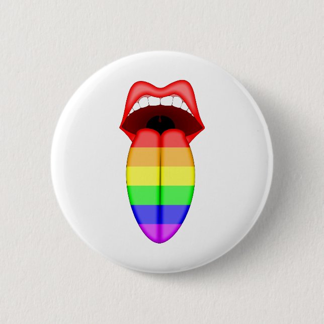 Gay Pride Button (Vorderseite)