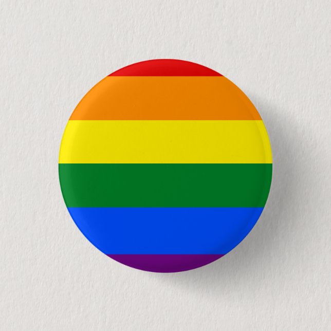 Gay Pride Button (Vorderseite)