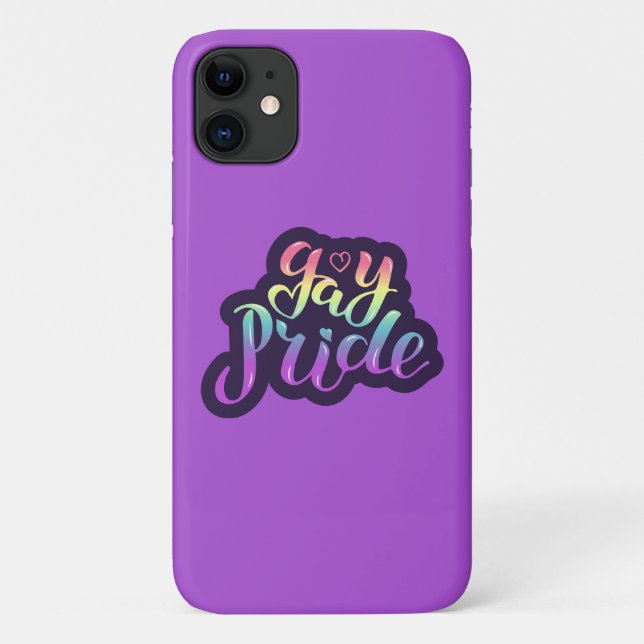 Gay Pride Case-Mate iPhone Hülle (Rückseite)