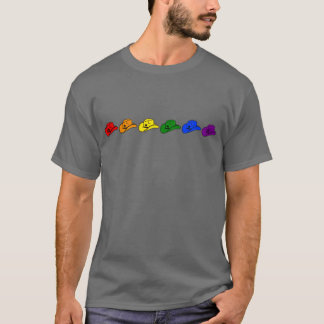 Gay Pride Cowboy-Hüte T-Shirt