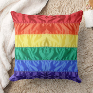 Gay Pride der Regenbogenflagge LGBTQ LGBT Liebe is Kissen