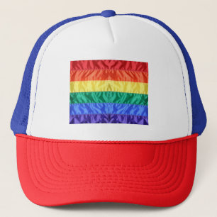 Gay Pride der Regenbogenflagge LGBTQ LGBT Liebe is Truckerkappe