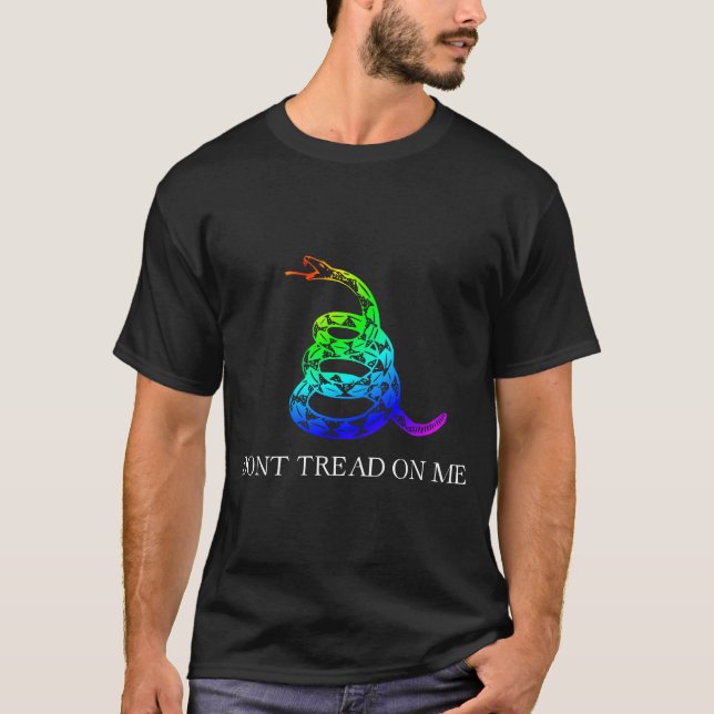 Gay Pride Dont Tree on Me Mens Shirt (Vorderseite)