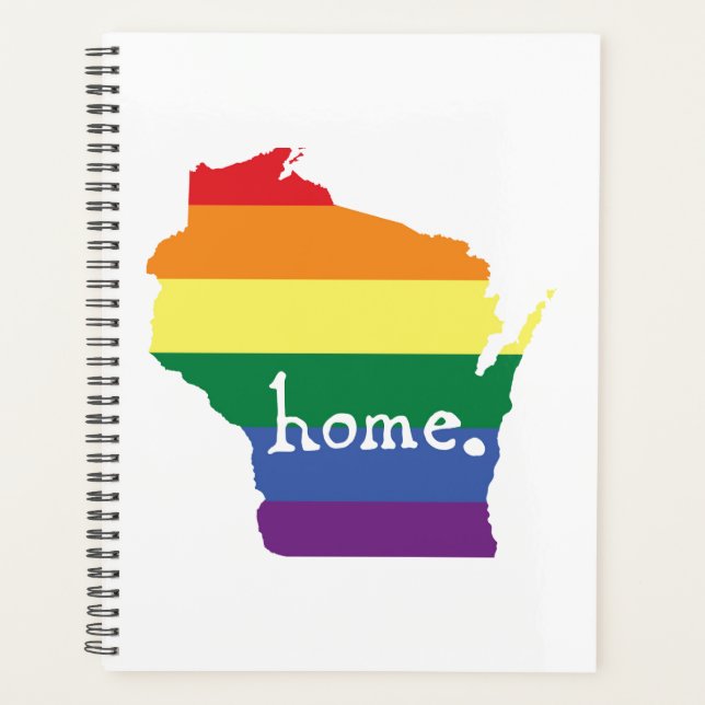 Gay pride du Wisconsin | Carte de la maison (Devant)