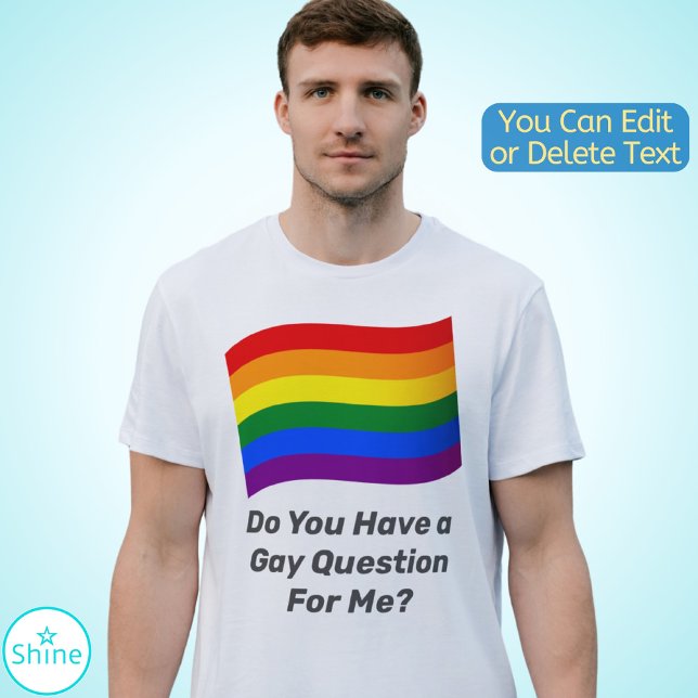 Gay Pride-Flag für LGBT-Regenbogenfahne Benutzerde T-Shirt (Von Creator hochgeladen)