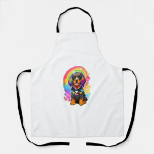 Gay Pride Flag Gordon Setter Dog Lover Rainbow Pri Schürze