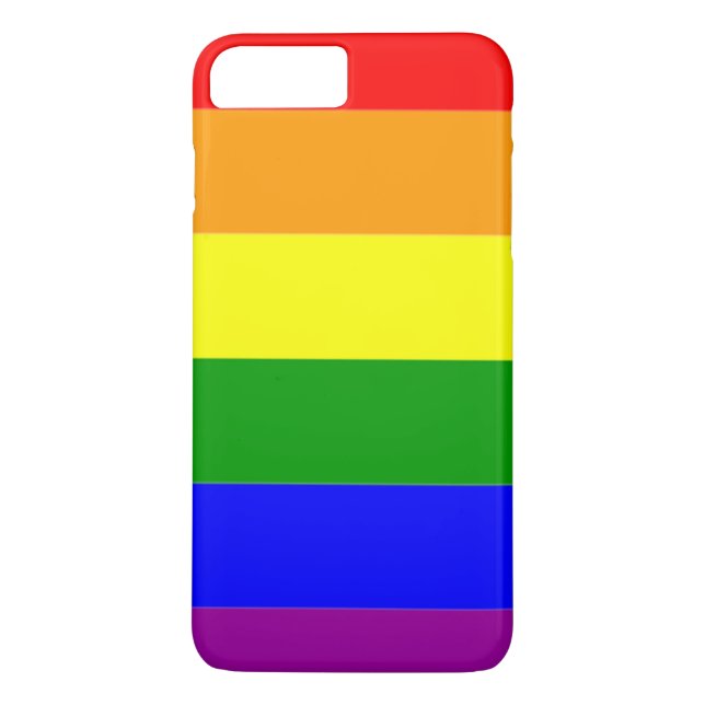 Gay Pride-Flag-Regenbogenflagge Case-Mate iPhone Hülle (Rückseite)